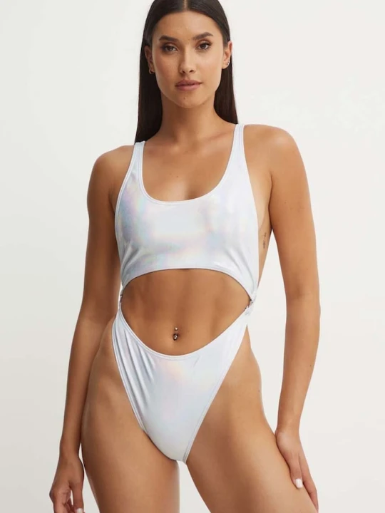Zdjęcie produktu Drivemebikini jednoczęściowy strój kąpielowy Stana Shine srebrny