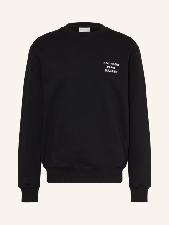 Zdjęcie produktu Drôle De Monsieur Bluza Le Sweatshirt Slogan schwarz Drole de Monsieur