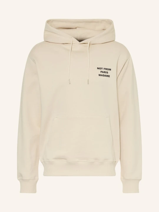 Zdjęcie produktu Drôle De Monsieur Bluza Z Kapturem Le Hoodie Slogan beige Drole de Monsieur