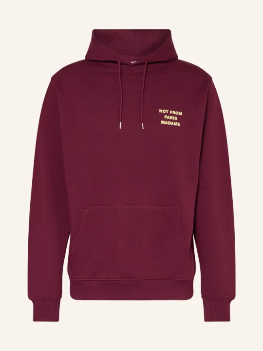 Zdjęcie produktu Drôle De Monsieur Bluza Z Kapturem Le Hoodie Slogan rot Drole de Monsieur