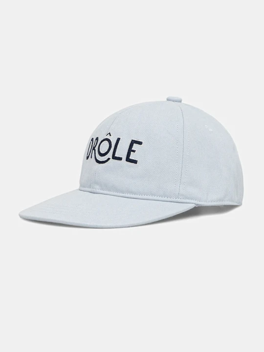 Zdjęcie produktu Drôle de Monsieur czapka z daszkiem bawełniana Casquette Drôle Drole de Monsieur niebieski
