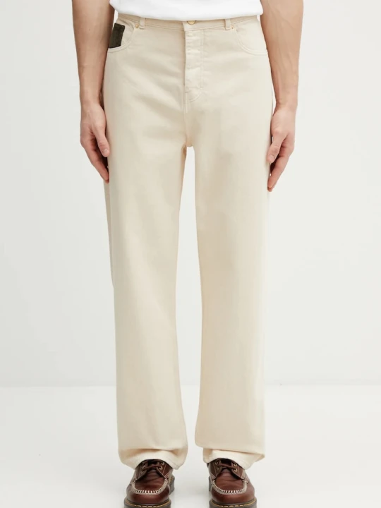 Zdjęcie produktu Drôle de Monsieur jeansy Straight Drole de Monsieur beżowy