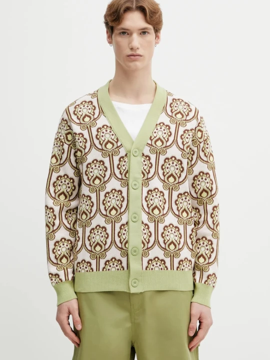 Zdjęcie produktu Drôle de Monsieur kardigan bawełniany Cardigan Tapisserie Florale Drole de Monsieur