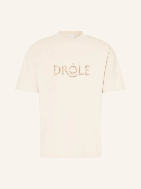 Zdjęcie produktu Drôle De Monsieur Koszulka beige Drole de Monsieur