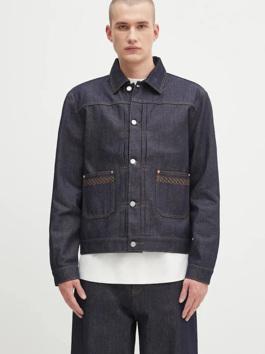 Zdjęcie produktu Drôle de Monsieur kurtka jeansowa La Veste Denim Brut Drole de Monsieur