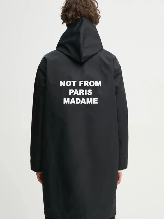 Zdjęcie produktu Drôle de Monsieur kurtka La Parka Slogan Drole de Monsieur czarny