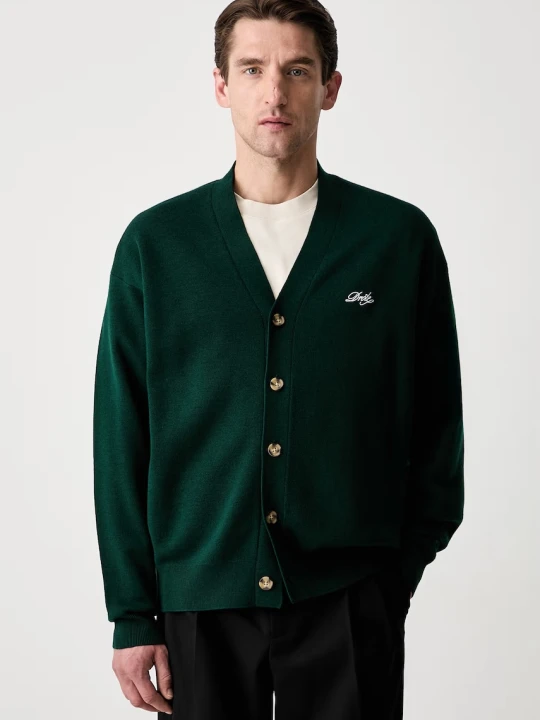 Zdjęcie produktu Drôle de Monsieur Le Cardigan Drôle kardigan wełniany męski Drole de Monsieur