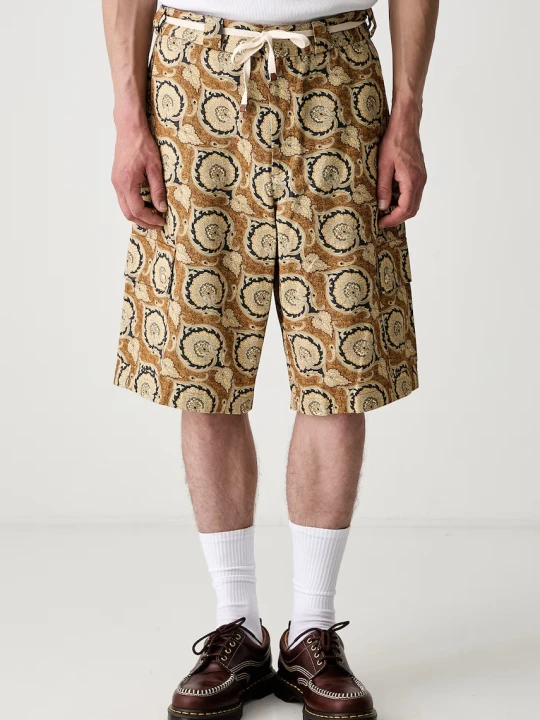 Zdjęcie produktu Drôle de Monsieur Le Short Workwear Paisley szorty cargo bawełniane męskie Drole de Monsieur