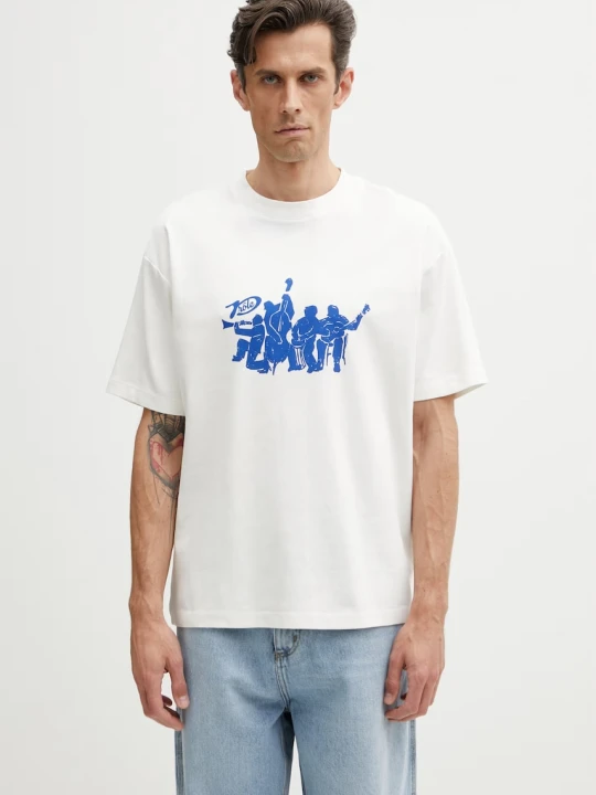 Zdjęcie produktu Drôle de Monsieur Musiciens T-shirt męski bawełniany Drole de Monsieur