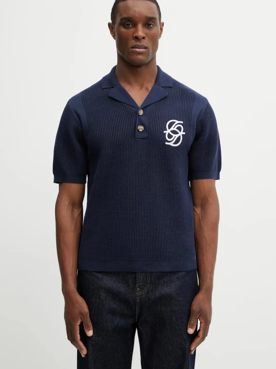 Zdjęcie produktu Drôle de Monsieur polo bawełniane Polo Maille Monogramme Drole de Monsieur
