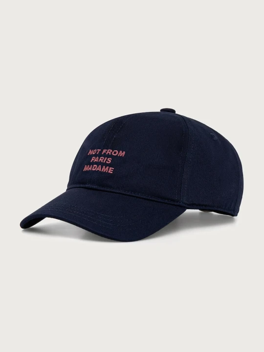Zdjęcie produktu Drôle de Monsieur Slogan czapka z daszkiem bawełniana męska Drole de Monsieur