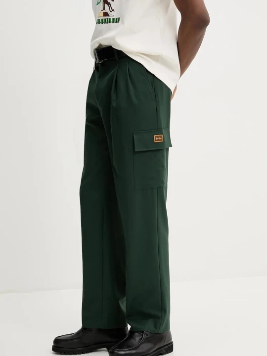 Zdjęcie produktu Drôle de Monsieur spodnie z domieszką wełny Le Pantalon Cargo Laine Drole de Monsieur