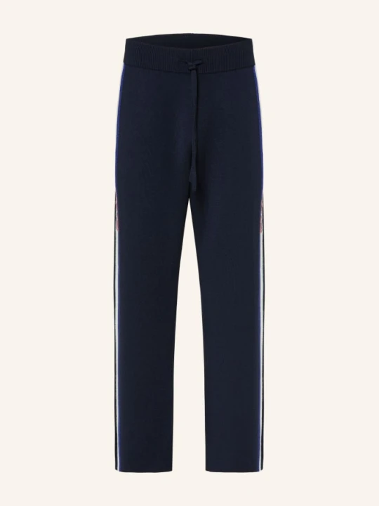 Zdjęcie produktu Drôle De Monsieur Spodnie Z Dzianiny Le Pantalon Maille Drôle Z Wełny Merynosowej blau Drole de Monsieur