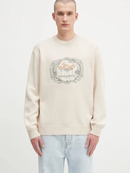 Zdjęcie produktu Drôle de Monsieur sweter wełniany La Maille Plateau Drole de Monsieur