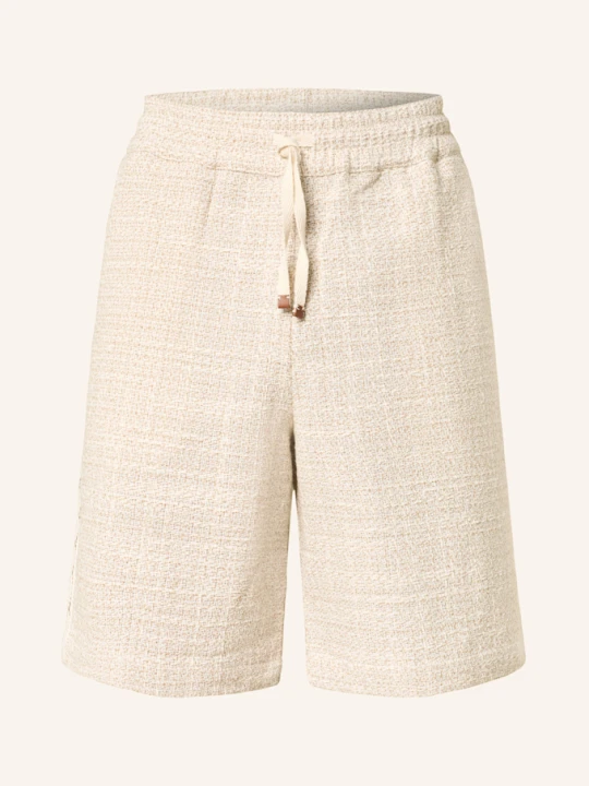 Zdjęcie produktu Drôle De Monsieur Szorty Tweedowe beige Drole de Monsieur