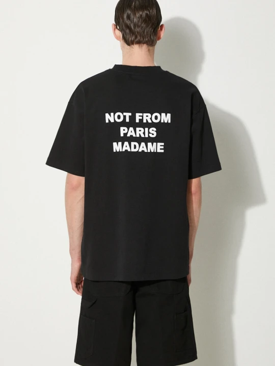 Zdjęcie produktu Drôle de Monsieur t-shirt bawełniany Le T-Shirt Slogan Drole de Monsieur