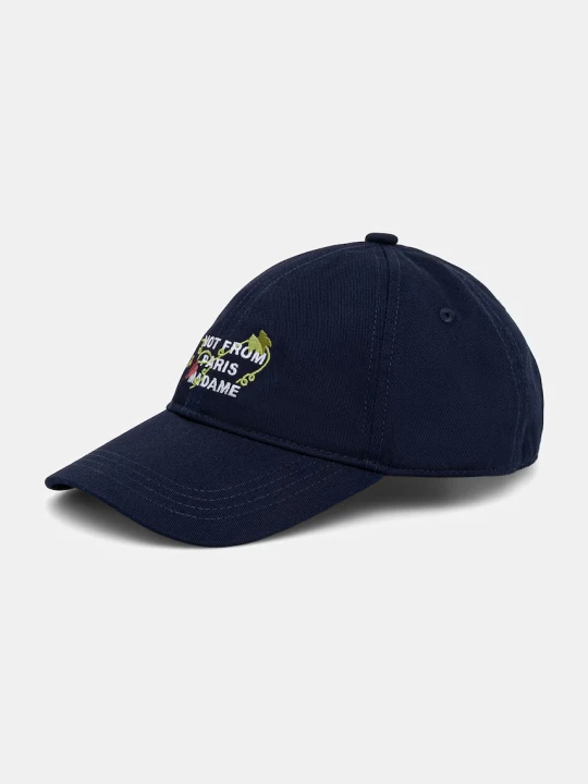 Zdjęcie produktu Drôle de Monsieur Vine Embroidered Slogan czapka z daszkiem bawełniana męska Drole de Monsieur