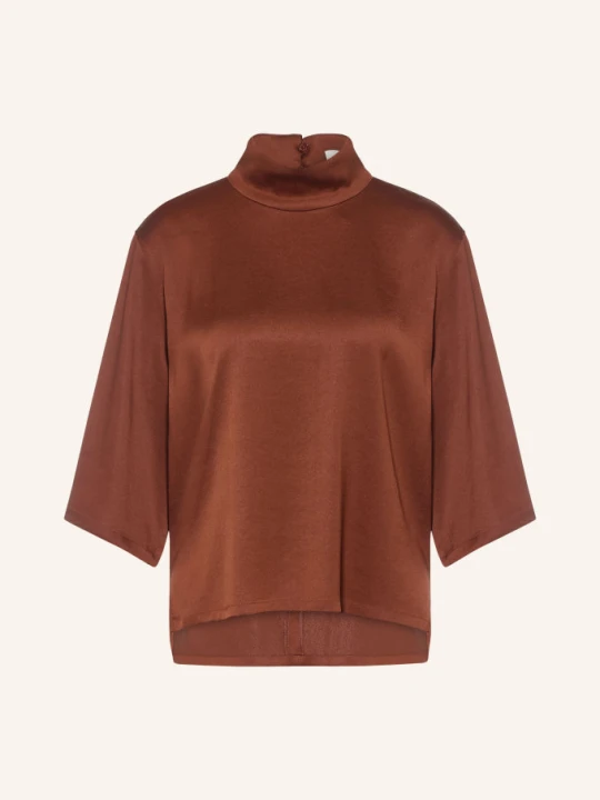 Zdjęcie produktu Drykorn Bluzka Aletia Z Satyny Z Rękawami 3 / 4 braun BRĄZOWY