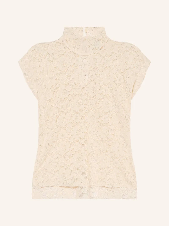 Zdjęcie produktu Drykorn Bluzka Koszulowa Alaria Z Koronki beige