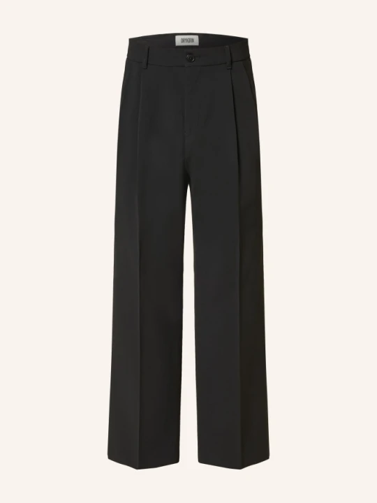 Zdjęcie produktu Drykorn Chinosy Leek_Wide Wide Fit schwarz CZARNY