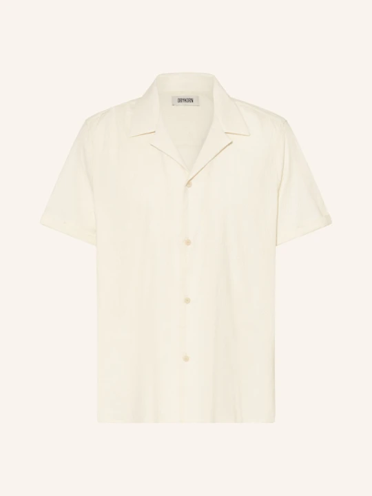Zdjęcie produktu Drykorn Koszula Wakacyjna Bijan_2 Comfort Fit Z Tkaniny Żakardowej beige JASNOBRĄZOWY