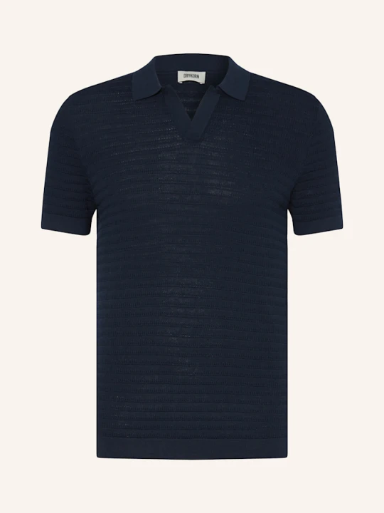 Zdjęcie produktu Drykorn Koszulka Polo Braian Z Dzianiny blau GRANATOWY