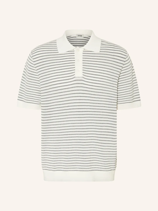 Zdjęcie produktu Drykorn Koszulka Polo Z Dzianiny Tamian Relaxed Fit weiss