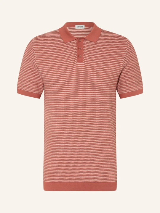 Zdjęcie produktu Drykorn Koszulka Polo Z Dzianiny Triton Regular Fit rot CIEMNOPOMARAŃCZOWY