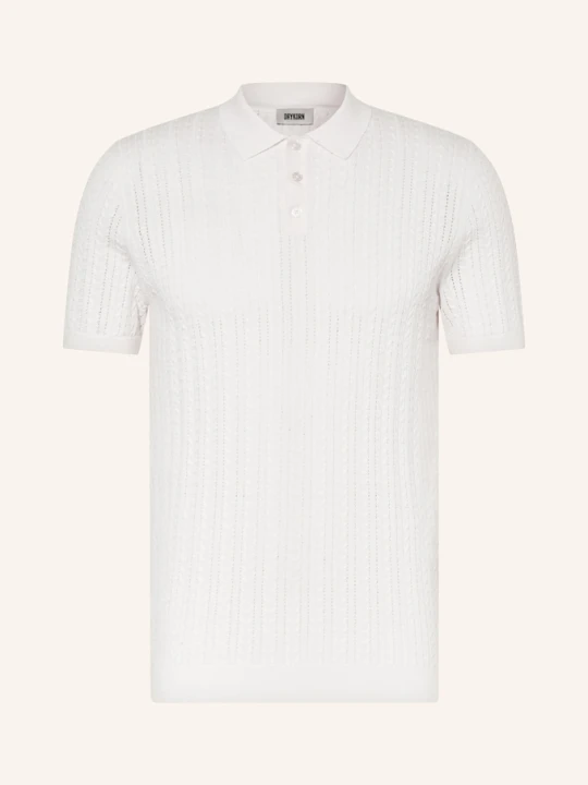 Zdjęcie produktu Drykorn Koszulka Polo Z Dzianiny Triton Regular Fit weiss ECRU