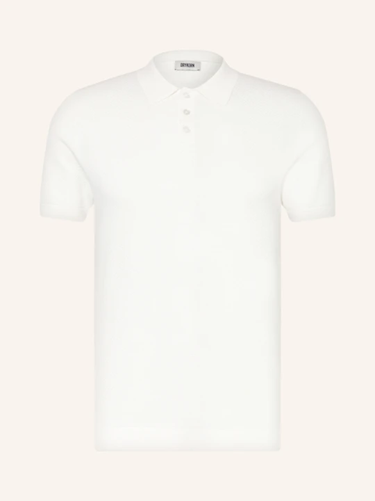 Zdjęcie produktu Drykorn Koszulka Polo Z Dzianiny Triton Regular Fit weiss ECRU