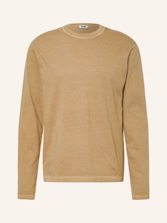 Zdjęcie produktu Drykorn Koszulka Z Długim Rękawem Taldor beige JASNOBRĄZOWY