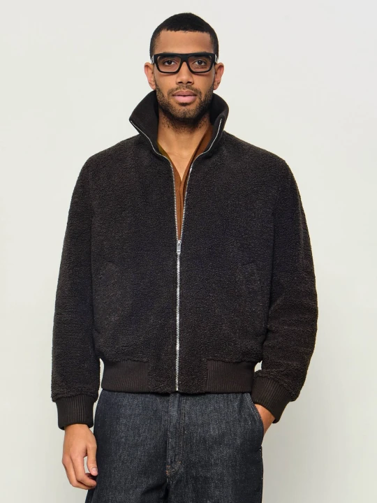 Zdjęcie produktu Drykorn Kurtka bomber Gralon | Regular Fit | shearling czarny
