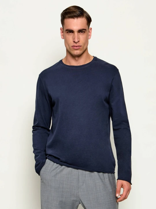 Zdjęcie produktu Drykorn Longsleeve Kendrick_LS | Regular Fit granatowy