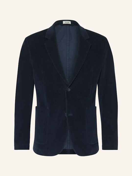 Zdjęcie produktu Drykorn Marynarka Garniturowa Marls Slim Fit Ze Sztruksu blau GRANATOWY