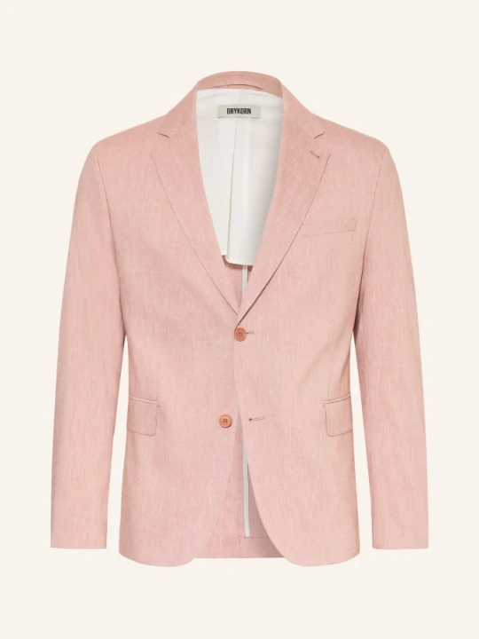 Zdjęcie produktu Drykorn Marynarka Garniturowa Yames Slim Fit Z Dodatkiem Lnu rosa 4002 orange