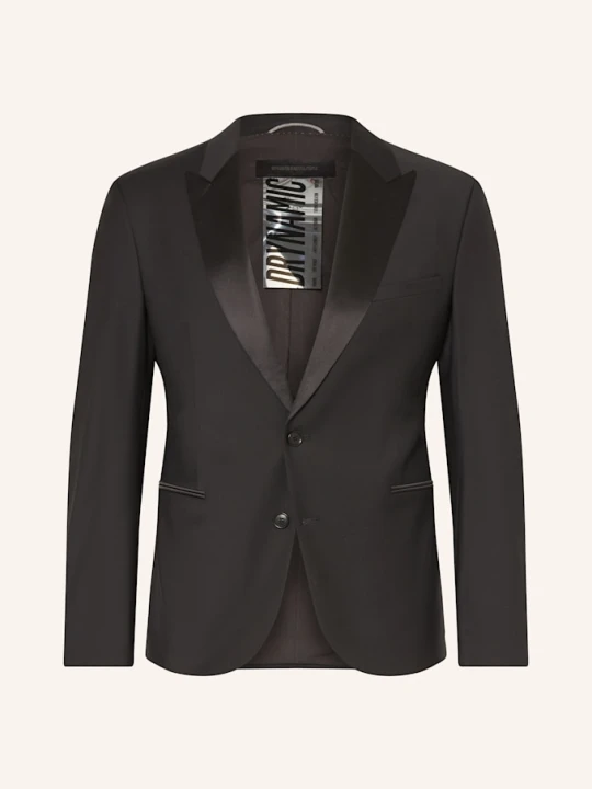 Zdjęcie produktu Drykorn Marynarka Smokingowa Lorient Slim Fit schwarz CZARNY