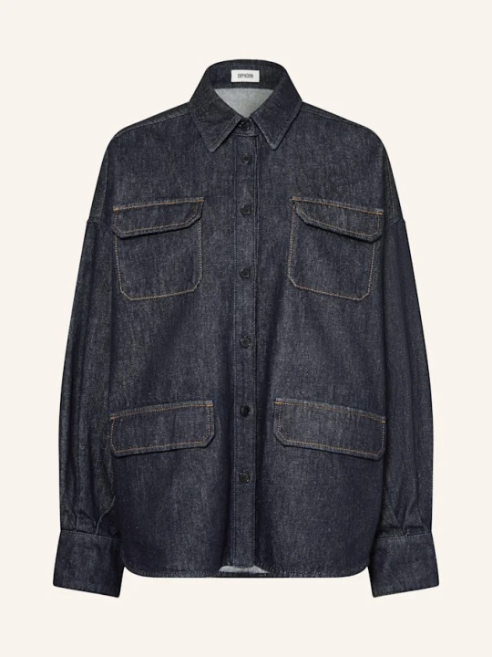Zdjęcie produktu Drykorn Overjacket Z Jeansu Baylee blau GRANATOWY