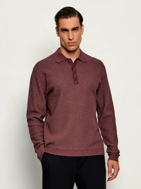 Zdjęcie produktu Drykorn Polo Jonnte | Regular Fit bordowy
