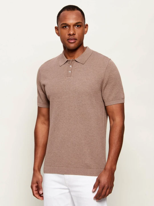 Zdjęcie produktu Drykorn Polo TRITON | Regular Fit beżowy