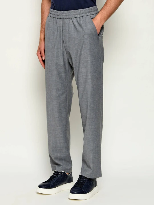 Zdjęcie produktu Drykorn Spodnie ACADO DRYNAMIC | Relaxed fit | z dodatkiem wełny szary