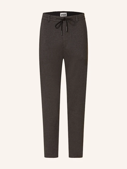 Zdjęcie produktu Drykorn Spodnie Dżersejowe W Stylu Dresowym Deger Slim Fit grau CZIEMNOSZARY
