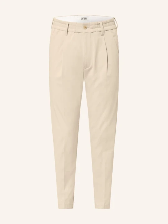 Zdjęcie produktu Drykorn Spodnie Garniturowe Chasy Regular Fit Z Krótszymi Nogawkami beige