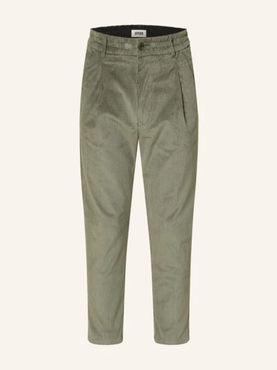 Zdjęcie produktu Drykorn Spodnie Garniturowe Chasy Ze Sztruksu Extra Slim Fit gruen