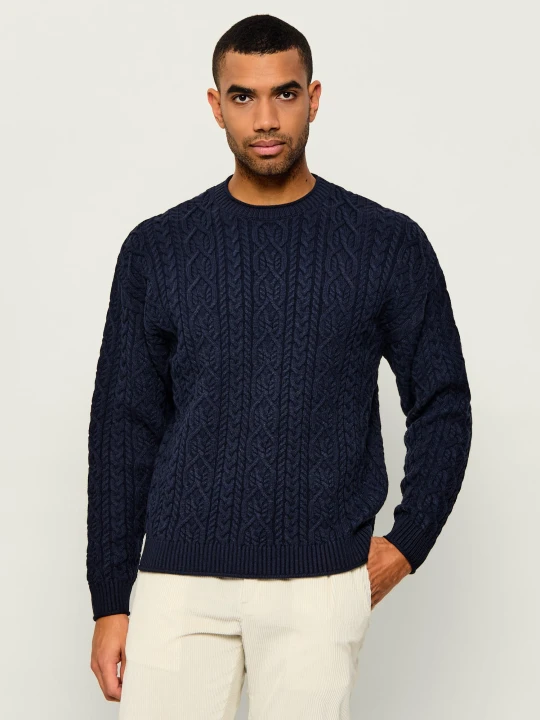 Zdjęcie produktu Drykorn Sweter Noreg | Relaxed fit granatowy