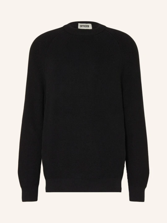 Zdjęcie produktu Drykorn Sweter Rippley schwarz CZARNY