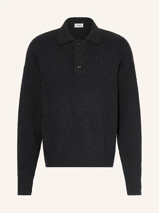 Zdjęcie produktu Drykorn Sweter Z Bouclé Bekket schwarz CZARNY