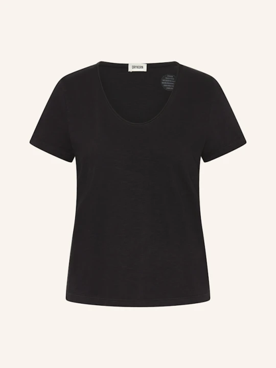 Zdjęcie produktu Drykorn T-Shirt Navivi schwarz CZARNY