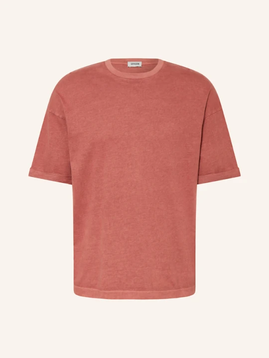 Zdjęcie produktu Drykorn T-Shirt Nolien rot CIEMNOPOMARAŃCZOWY
