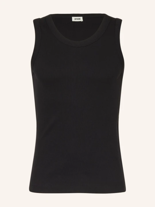 Zdjęcie produktu Drykorn Tank Top Nathan schwarz CZARNY