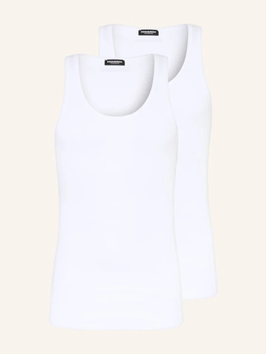 Zdjęcie produktu dsquared2 2 Sztuki Podkoszulek weiss BIAŁY